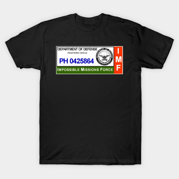 Mission Impossible Parking T-Shirt by Starbase79